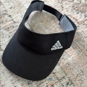 Adidas Black Sports Visor